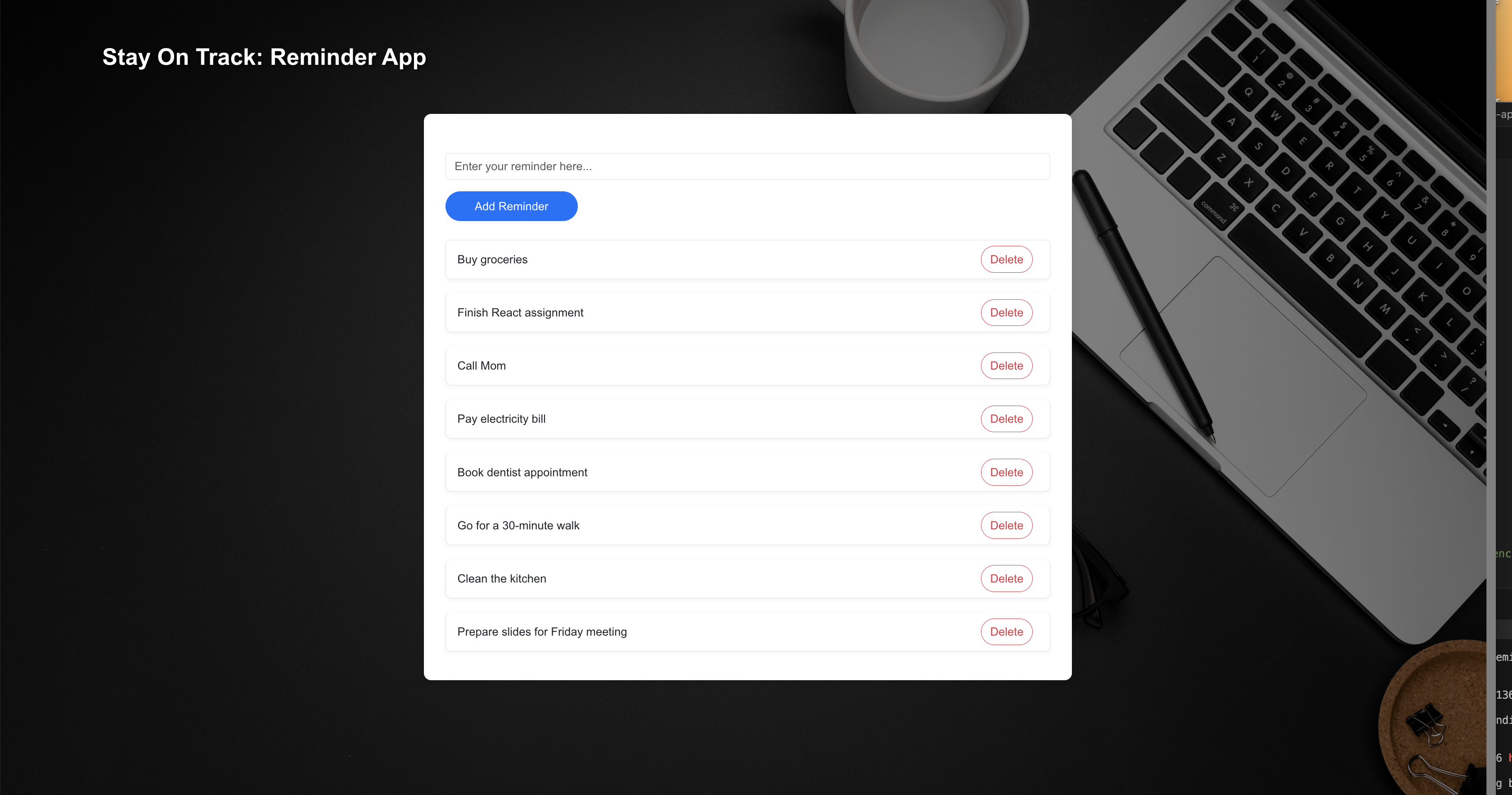 Image of BuiltReminder