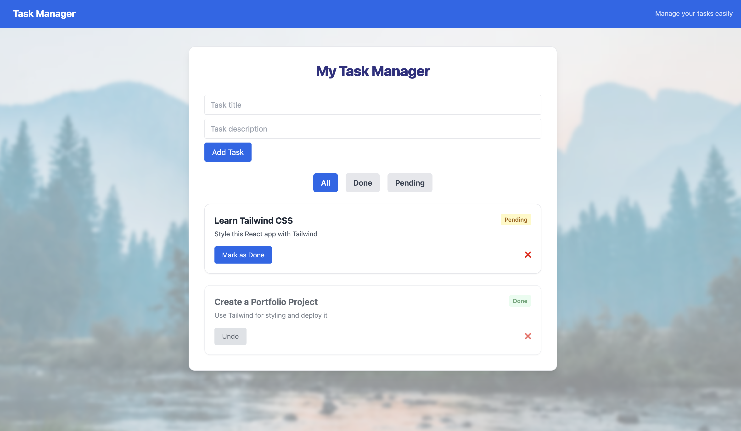 Image of Tailwind Tasklist